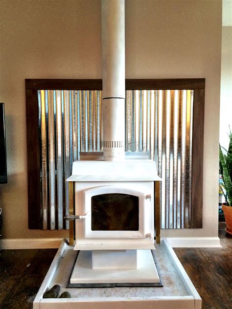 heat resistant panels for wood stoves